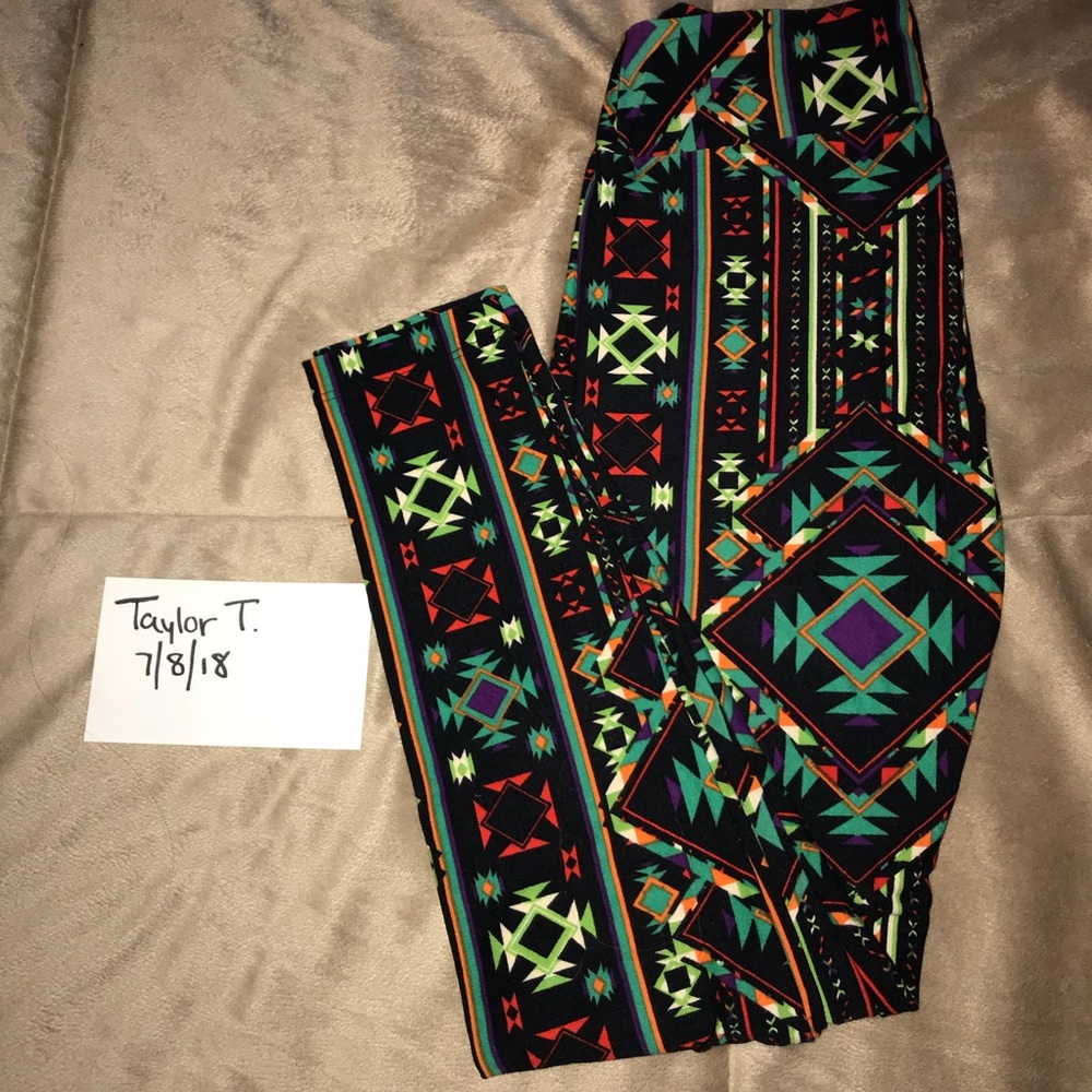 Lularoe OS leggings EUC